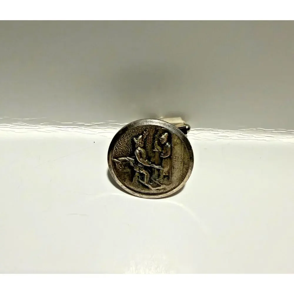 Lot of 6 Vintage Cufflink Pairs - and 2 Singles Mixed Styles